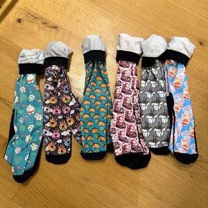 Dreamers & Schemers Equestrian Socks--6 Pair lot!